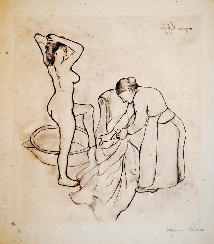  Suzanne Valadon —— Fille aux Gros seins E16